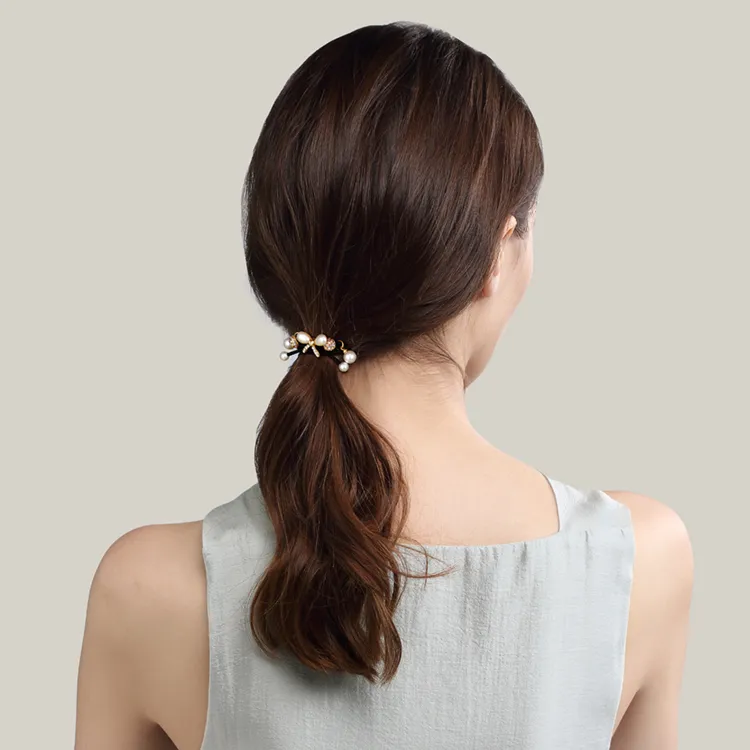 Cercoo Hair Ties Women's FqH472 White-1