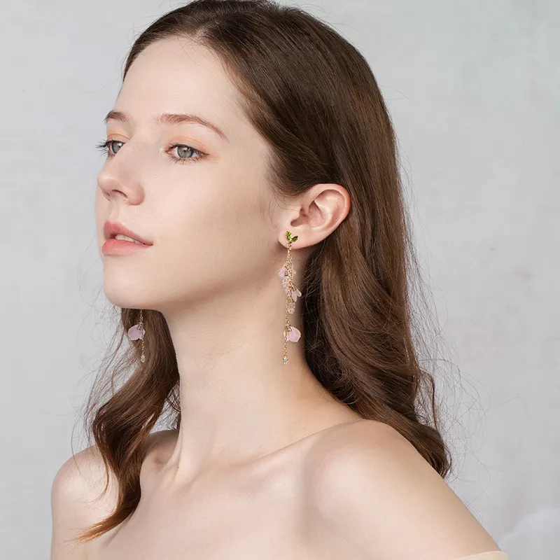 Cercoo 925 Sterling Silver Ear Studs Earrings Women's-2