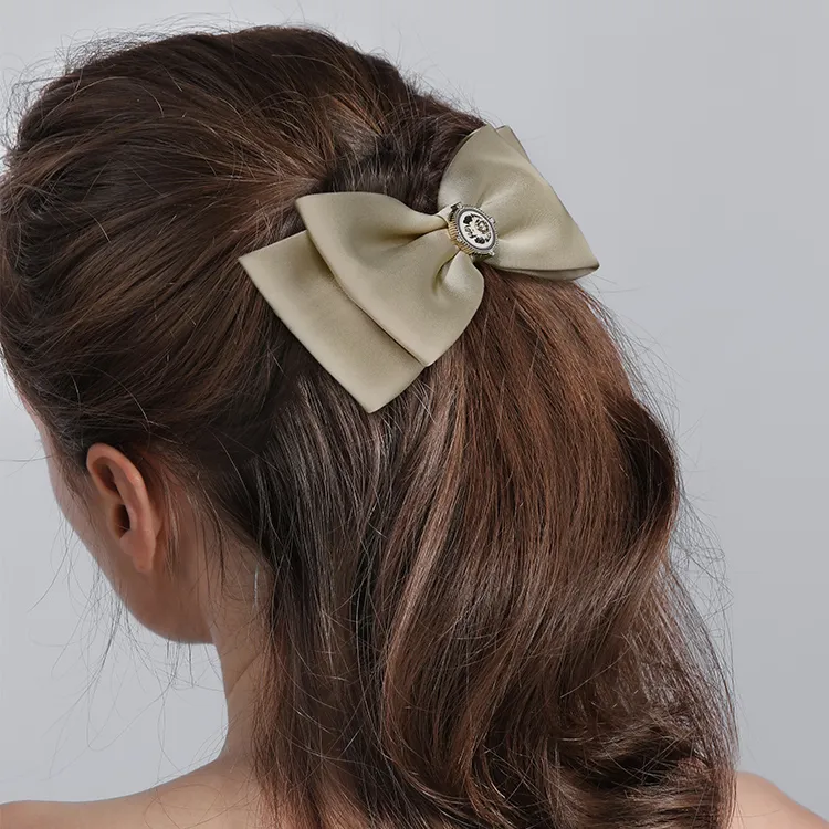Cercoo Satin Hair Clips Women's-4