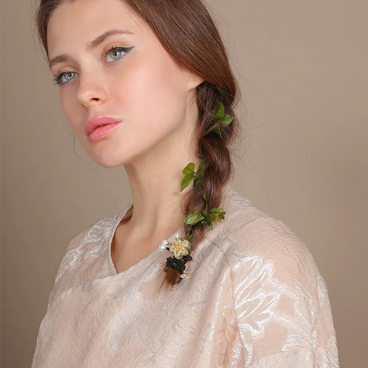 Cercoo Artificial Crystal Hair Tie Women's-1