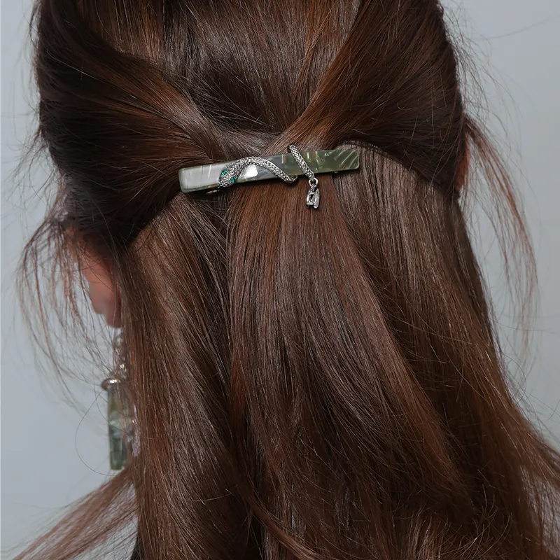 Cercoo Austrian Diamond Hair Clips Women's-2