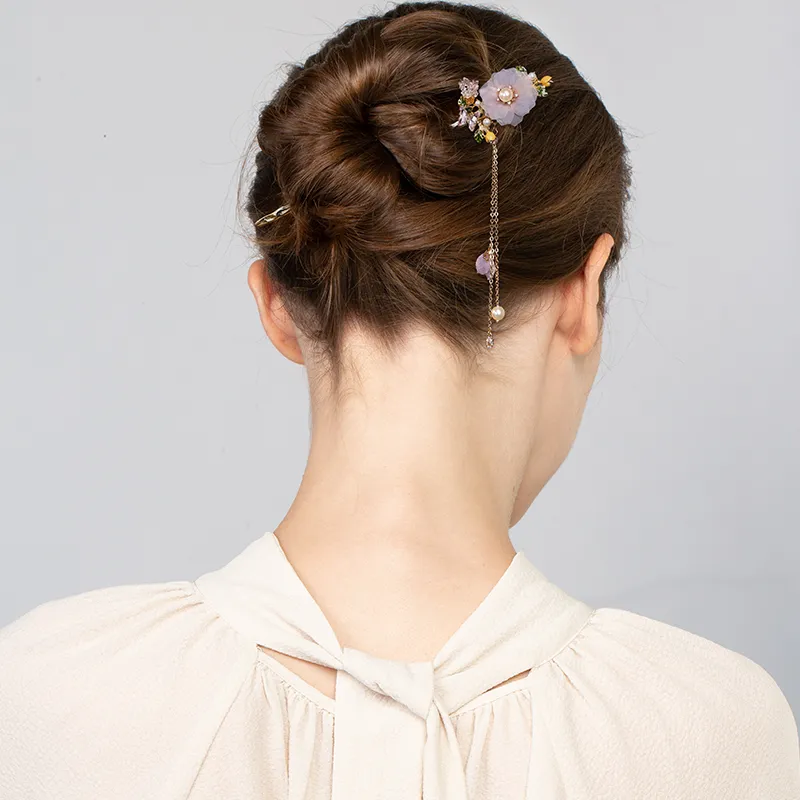 Cercoo Artificial Crystal Hairpins Women's-1