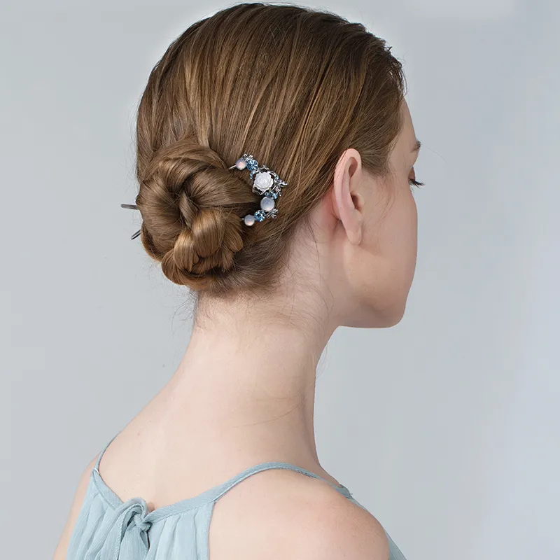 Cercoo Austrian Diamond Hairpins Women's-1