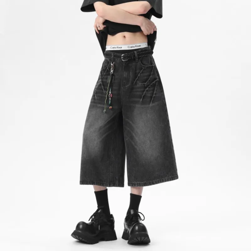 ROSECREED Denim Shorts Unisex-6
