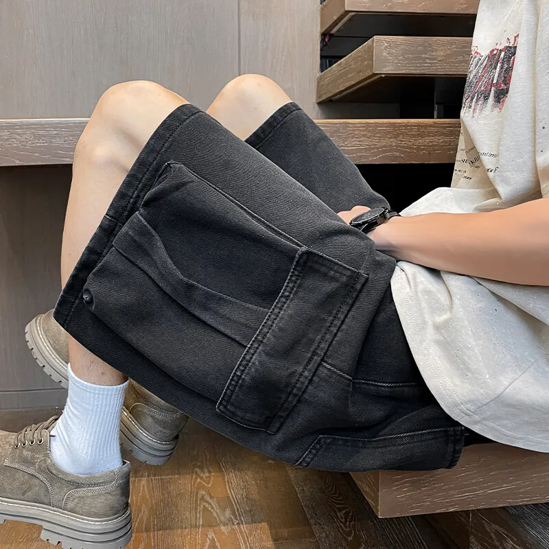 ROSECREED Denim Shorts Unisex-3