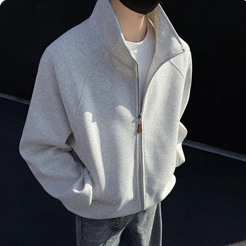 ROSECREED Sweatshirt Unisex White Heather Gray-2
