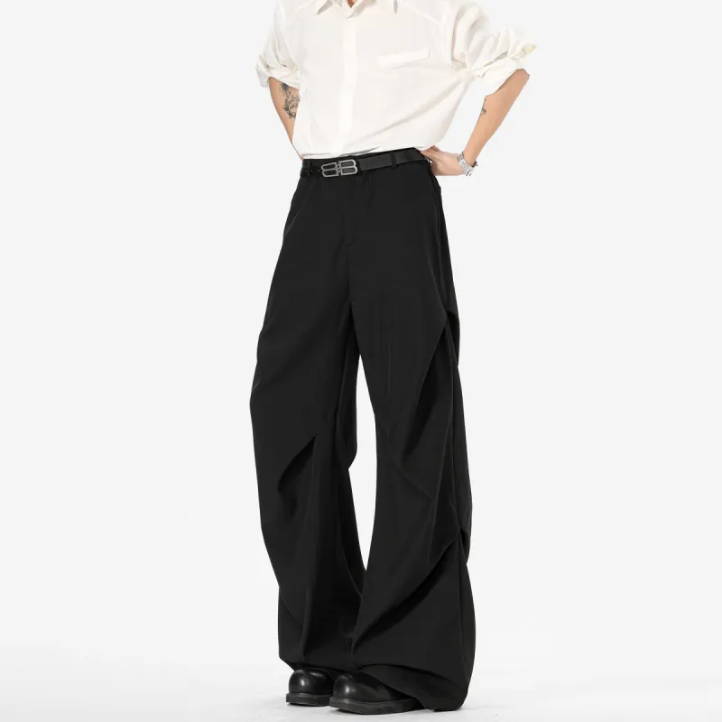 ROSECREED Casual Pants Unisex Black-3