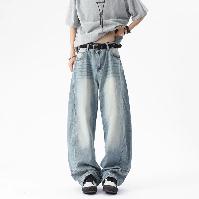 ROSECREED Jeans Unisex Blue Comes With 1 Incense Bag-2