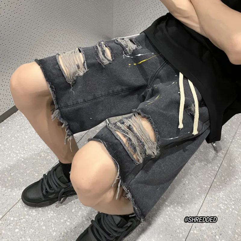 ROSECREED Denim Shorts Unisex-3
