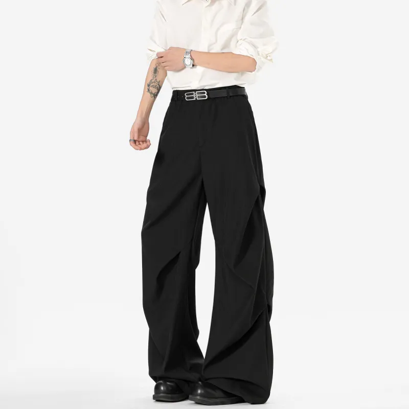 ROSECREED Casual Pants Unisex Black-2