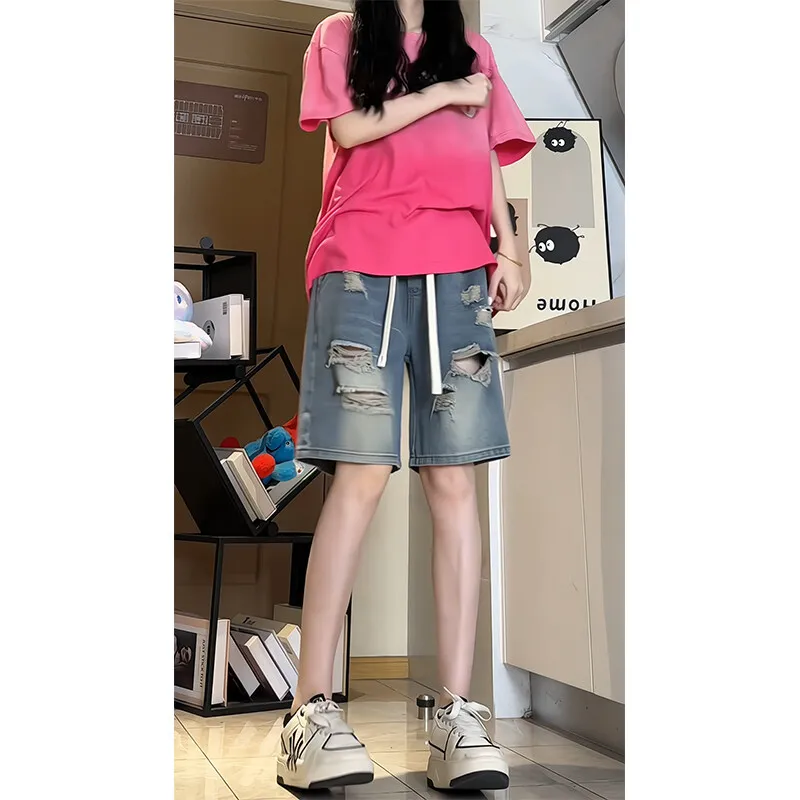 ROSECREED Denim Shorts Unisex-7