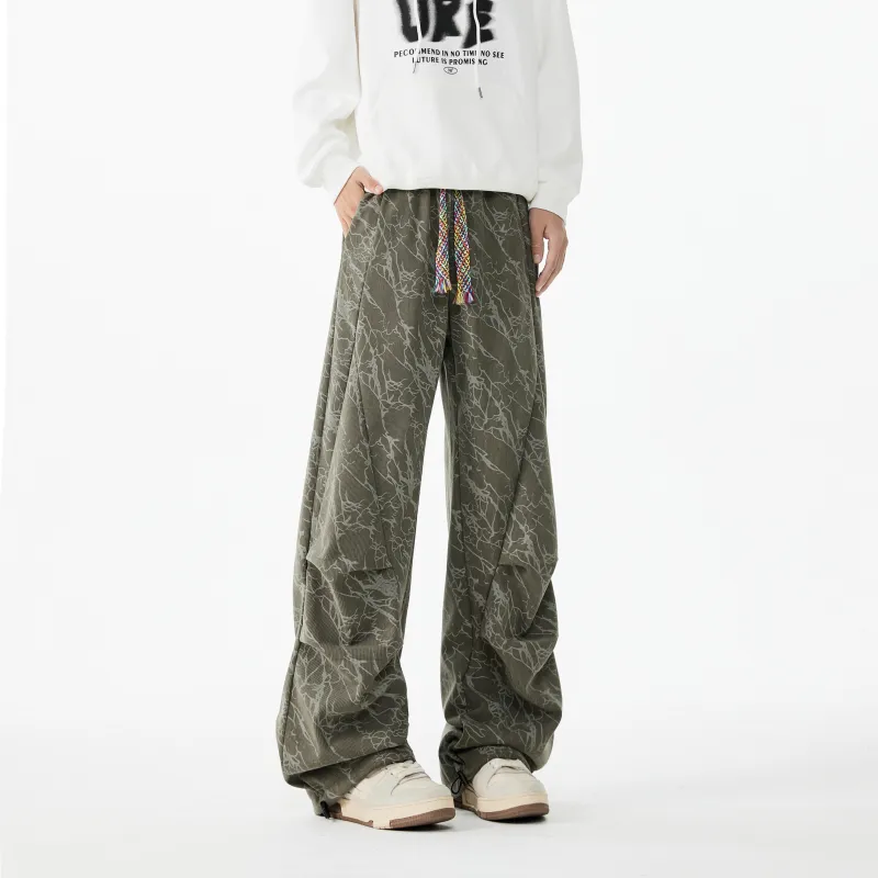 PAINT STAIN Casual Pants Unisex-60