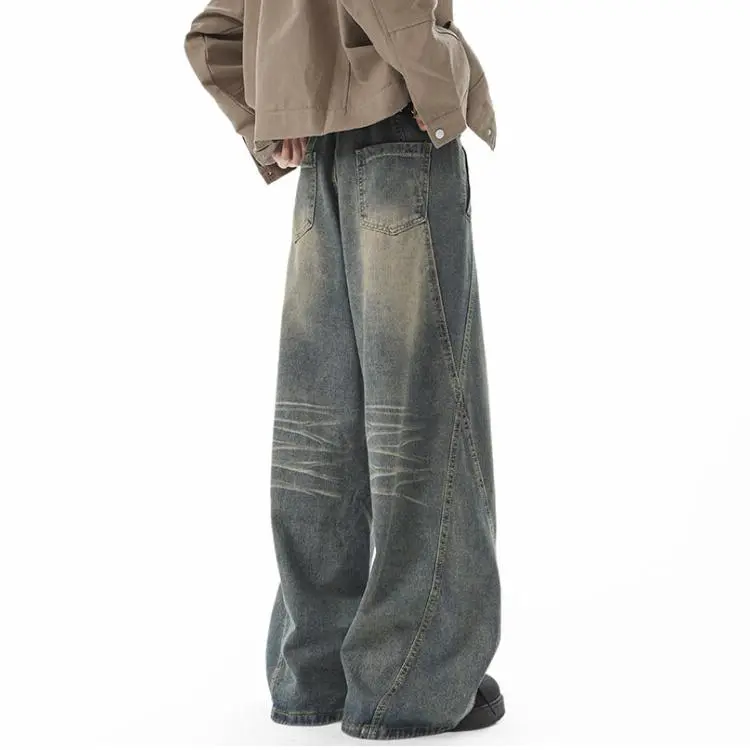 ROSECREED Jeans Unisex Vintage Blue-1