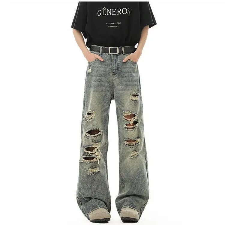 WELTER EXPERIMENT Classic Jeans Unisex Blue Shades-4