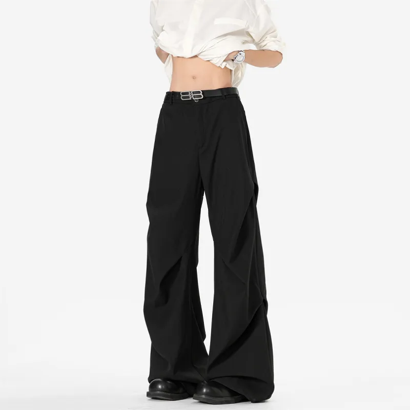 ROSECREED Casual Pants Unisex Black-6