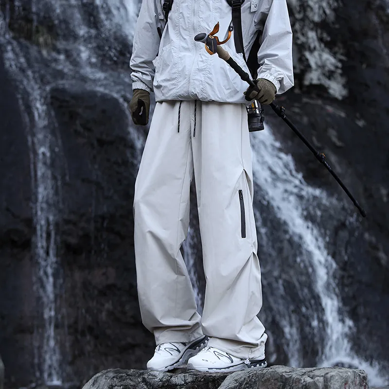 ROSECREED Casual Pants Unisex White-2