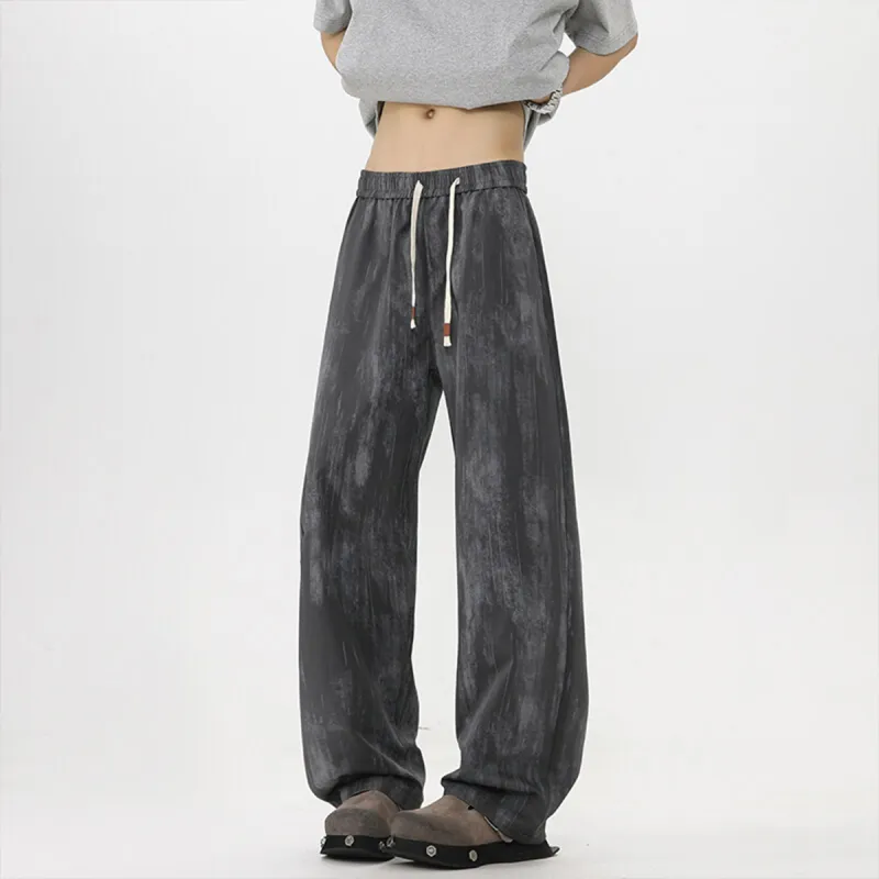 ROSECREED Casual Pants Unisex Gray-2