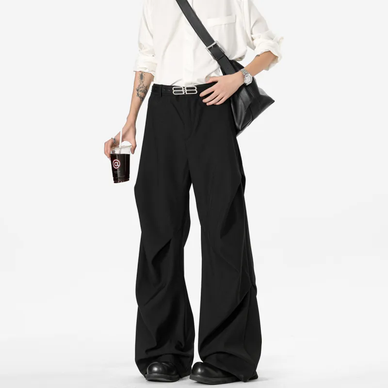 ROSECREED Casual Pants Unisex Black-4