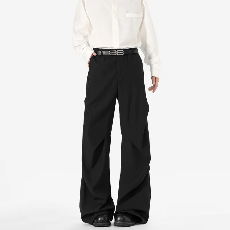 ROSECREED Casual Pants Unisex Black-5