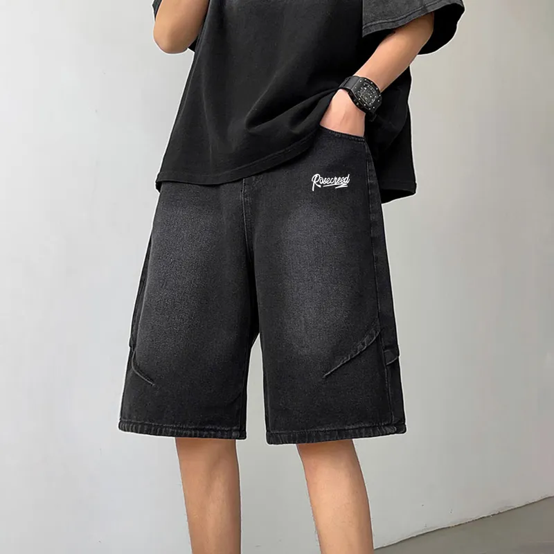 ROSECREED Denim Shorts Unisex-4