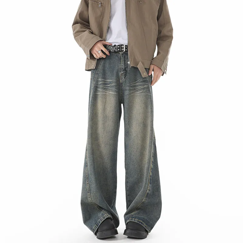 ROSECREED Jeans Unisex Vintage Blue-3