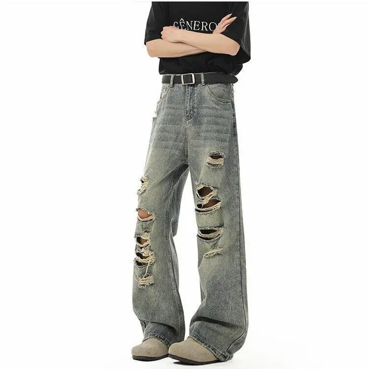 WELTER EXPERIMENT Classic Jeans Unisex Blue Shades-5