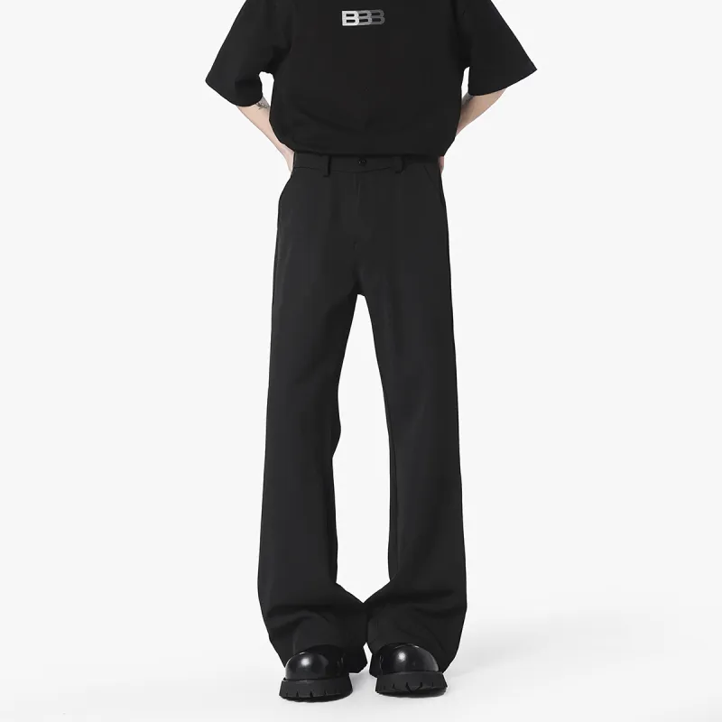 ROSECREED Casual Pants Unisex Black-3