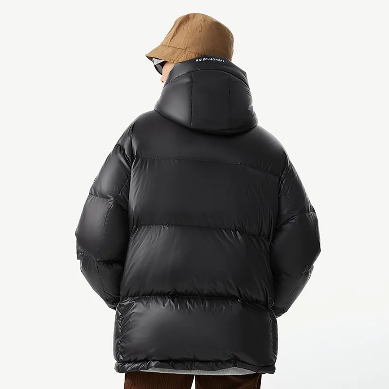 KIKC Down Jackets Unisex Pitch Black-2