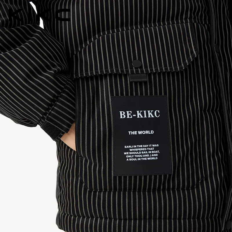 KIKC Down Jackets Men Pitch Black-2