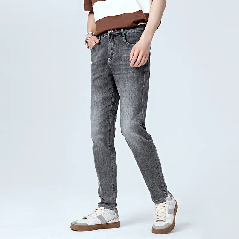 KIKC Jeans Men Mid Black-3