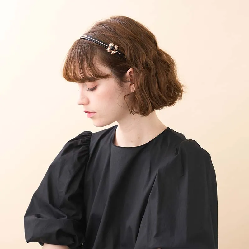 ALEXANDRE DE PARIS Acetate Material Headbands Women's-3
