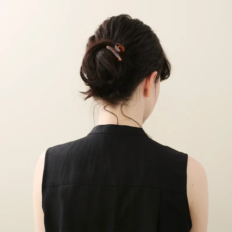 ALEXANDRE DE PARIS Pai Collection Acetate Trumpets Claw Clip Hair Accessory Headdress Hair Clip Women's-1