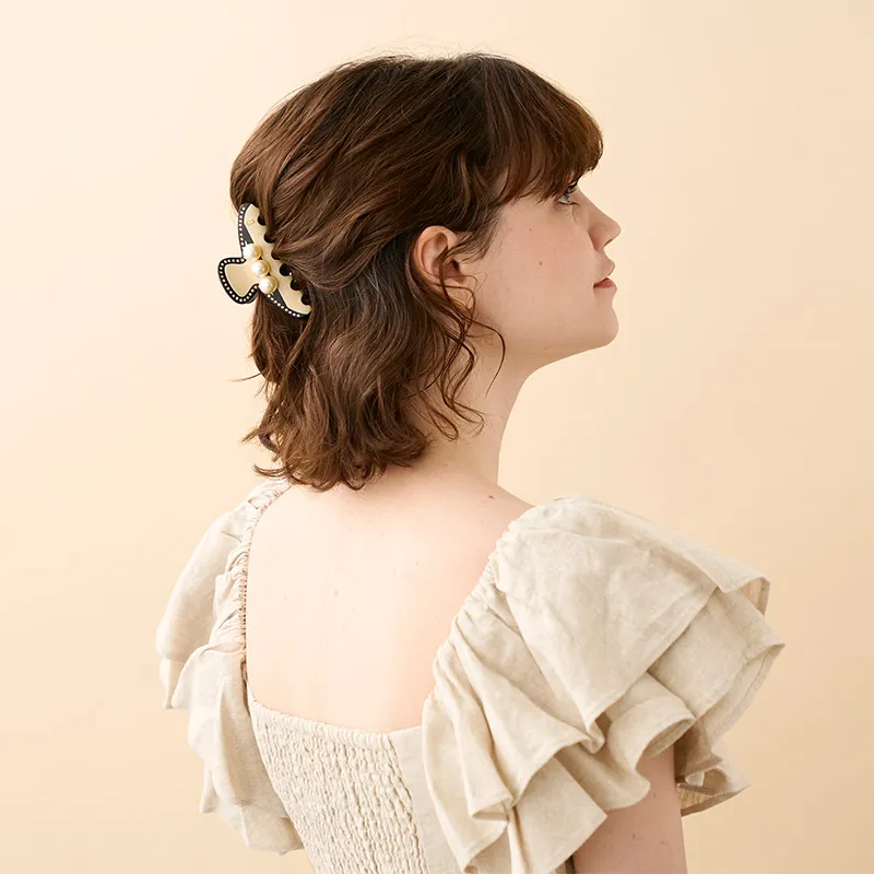 ALEXANDRE DE PARIS Acetate Material Hair Clips Women's-1