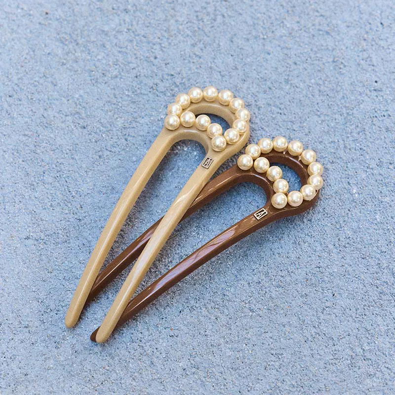 ALEXANDRE DE PARIS Acetate Hairpins Women's-9