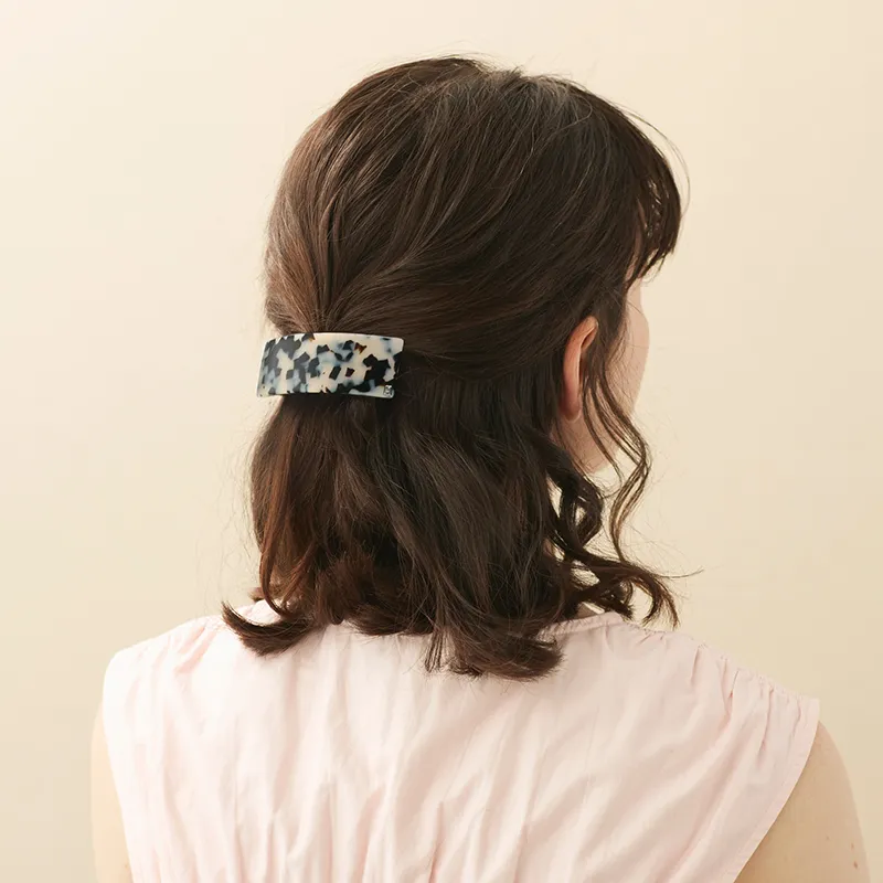 ALEXANDRE DE PARIS 8cm Hair Clip Hair Accessory Headpiece Minimalist Style Women's-6