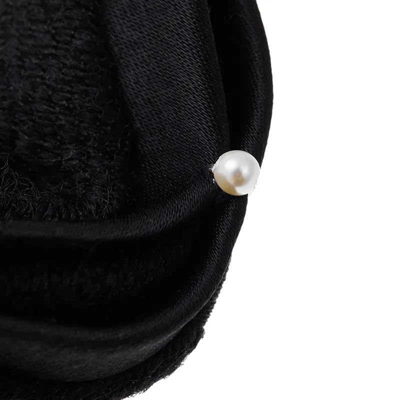 ALEXANDRE DE PARIS Wool Hair Tie Women's-4