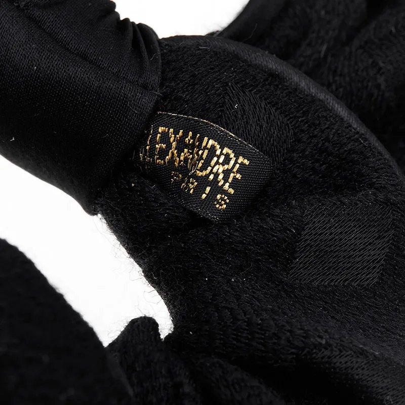 ALEXANDRE DE PARIS Wool Hair Tie Women's-6