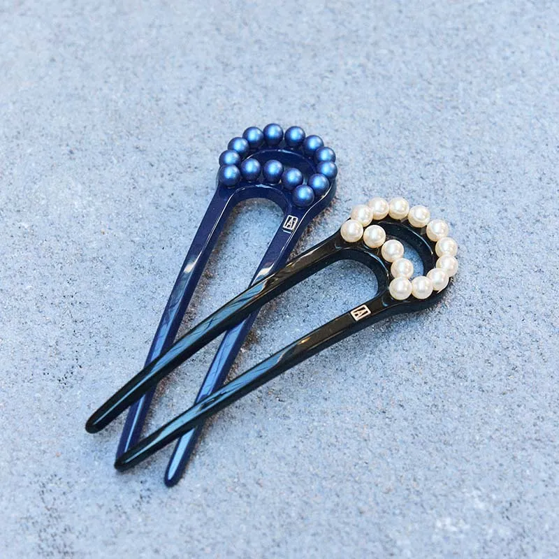 ALEXANDRE DE PARIS Acetate Hairpins Women's-3