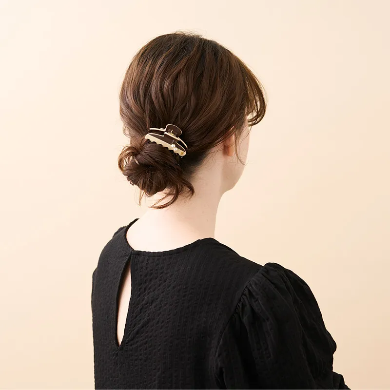 ALEXANDRE DE PARIS Acetate Material Hair Clips Women's-3