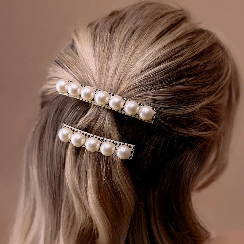 ALEXANDRE DE PARIS Jade Bead 8cm Hair Clip Hair Accessory Headpiece Women's-4