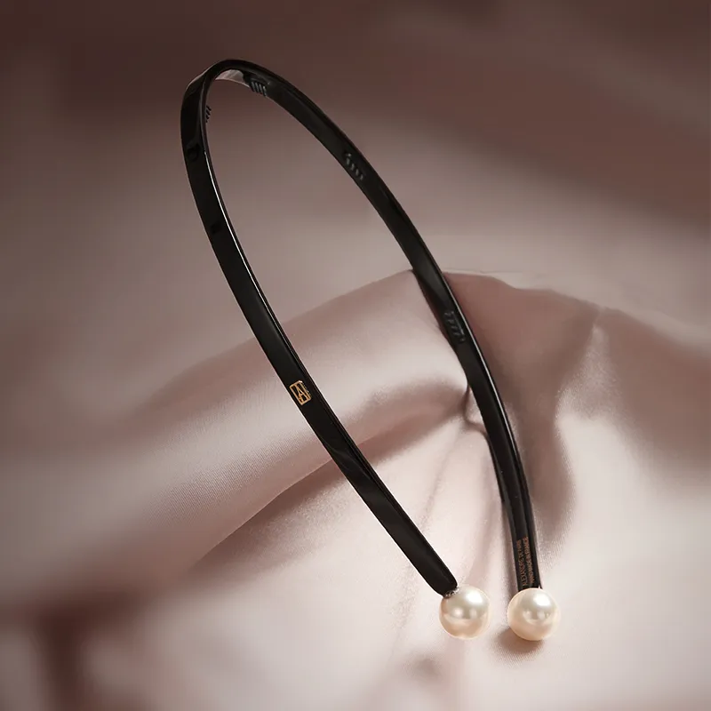 ALEXANDRE DE PARIS Body Slimming Bead Collection Headband Hair Accessory Women's-2