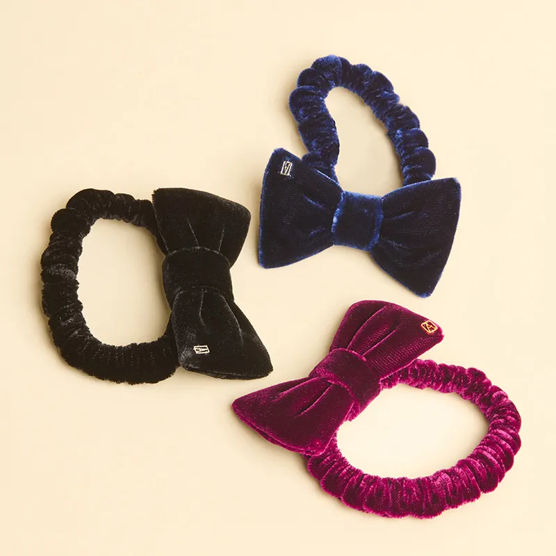 ALEXANDRE DE PARIS Sweetheart Bowknot Collection Hair Tie Women's-1