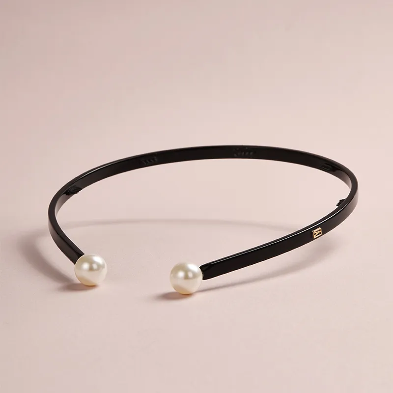 ALEXANDRE DE PARIS Body Slimming Bead Collection Headband Hair Accessory Women's-3