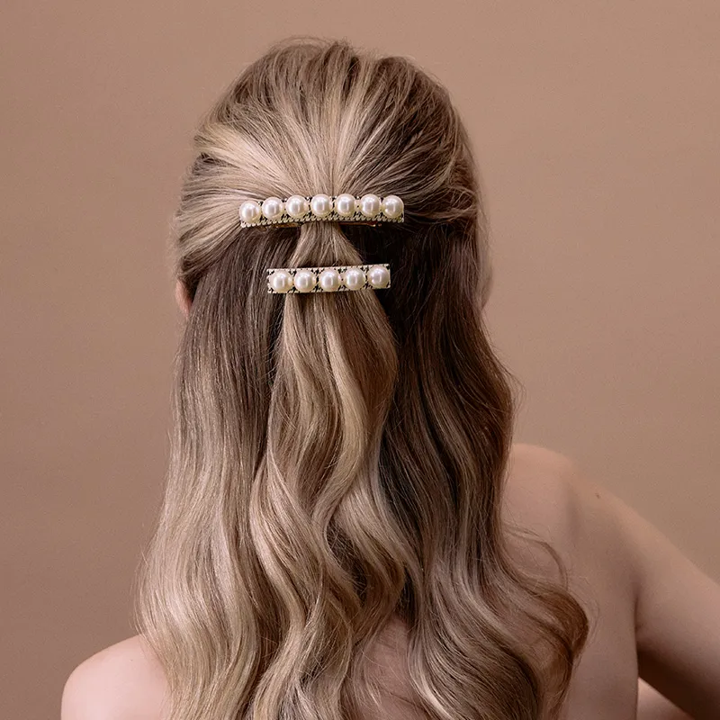 ALEXANDRE DE PARIS Jade Bead 8cm Hair Clip Hair Accessory Headpiece Women's-3