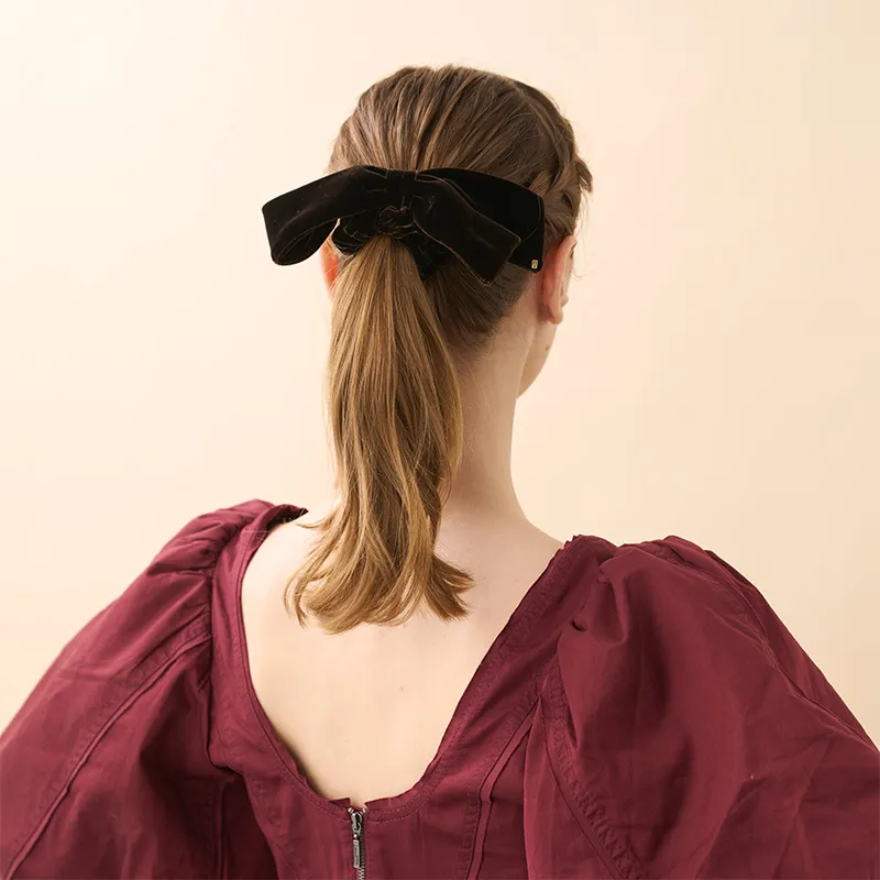 ALEXANDRE DE PARIS Emir Horse Tail Ring Hair Accessory Headpiece Women's-9