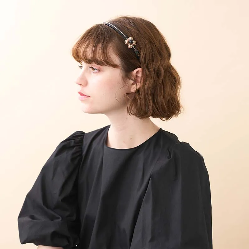 ALEXANDRE DE PARIS Acetate Material Headbands Women's-2