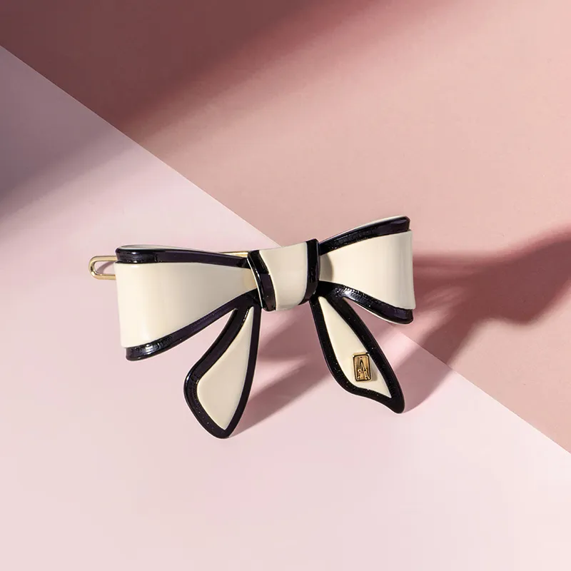 ALEXANDRE DE PARIS Diana Collection Bowknot Side Clip Hair Accessory Women's-3