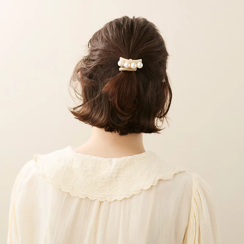 ALEXANDRE DE PARIS Jade Bead Ponytail Loop Hair Accessories Headwear Women's-5