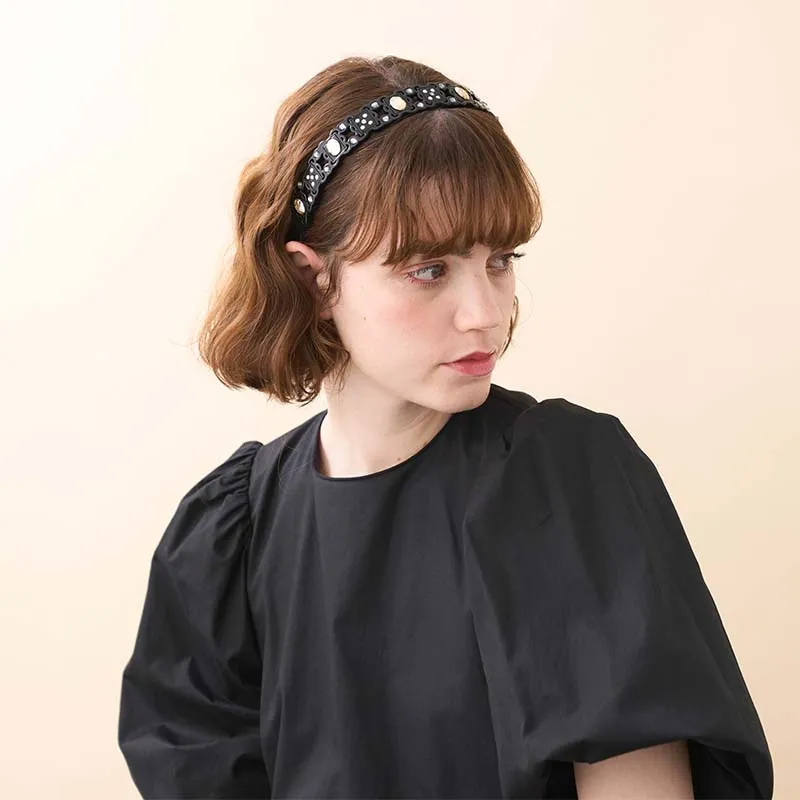 ALEXANDRE DE PARIS Acetate Material Headbands Women's-1