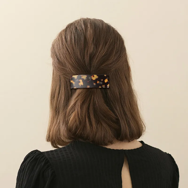 ALEXANDRE DE PARIS 8cm Hair Clip Hair Accessory Headpiece Minimalist Style Women's-22